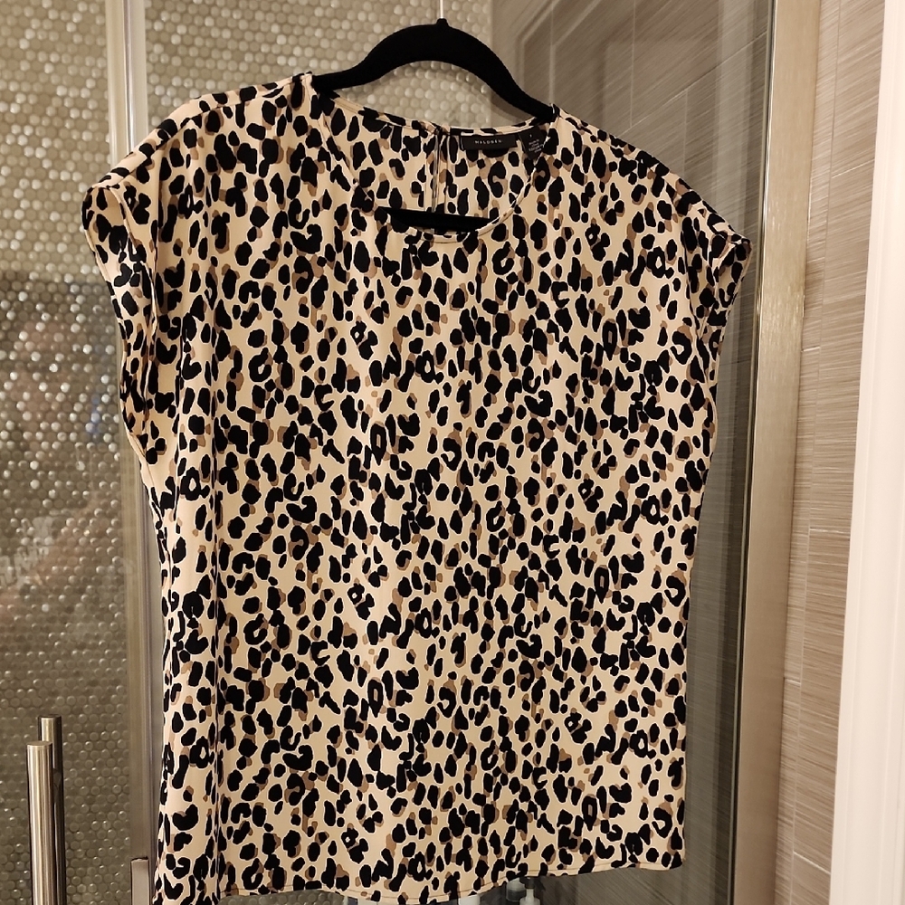 Leopard Print Women's Top